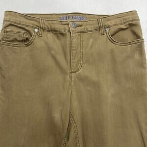 RUFF HEWN Women’s 10 Green / Brown Skinny Jeans